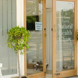 Helping Touch Welcome wide angle